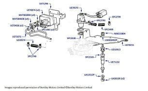 Air Pressure Transducer & Vacuum Dump Valve Switch, Turbo R & Turbo RL, chassis numbers 21843-23935