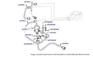 Fuel Pressure Regulator, Turbo R, chassis numbers 20001-23935