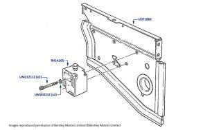 Fuel Cut Off Switch, Silver Spirit, Silver Spur, Bentley Eight & Mulsanne S, chassis numbers 31001-36322