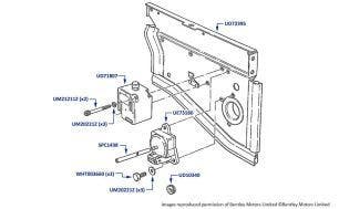 Air Pressure Transducer & Fuel Cut Off Switch, Continental R, chassis numbers 42001-42728