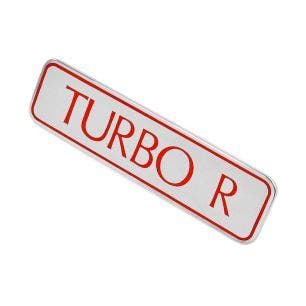 BADGE TURBO R BOOT WING