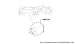 Flasher (Indicator) Relay, Silver Seraph, Silver Seraph LOL, Park Ward, Arnage (all series & chassis), Azure & Brooklands Coupe