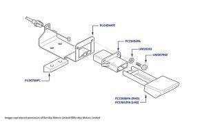 Parking Brake Release Mechanism, Silver Seraph, Park Ward, Arnage series, Azure & Brooklands Coupe