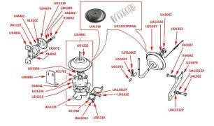 Silver Cloud II/III & S2/3 Heater & Demister Taps 