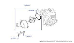 Thermostat, Silver Seraph, Silver Seraph LOL & Park Ward (all chassis)